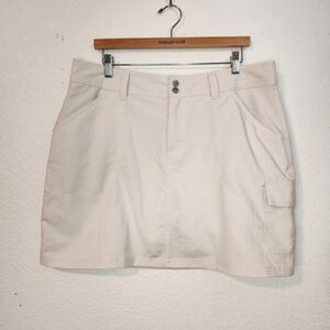 Bimini‎ Bay Outfitter LTD Cream Cargo Skort, Size 14